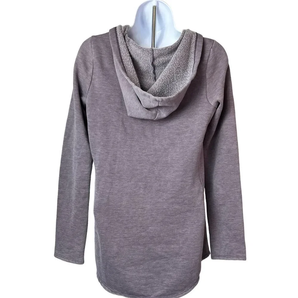 Victoria's‎ Secret Womens Hoodie Size XS Boho Grunge Oversized Lightweight Cozy